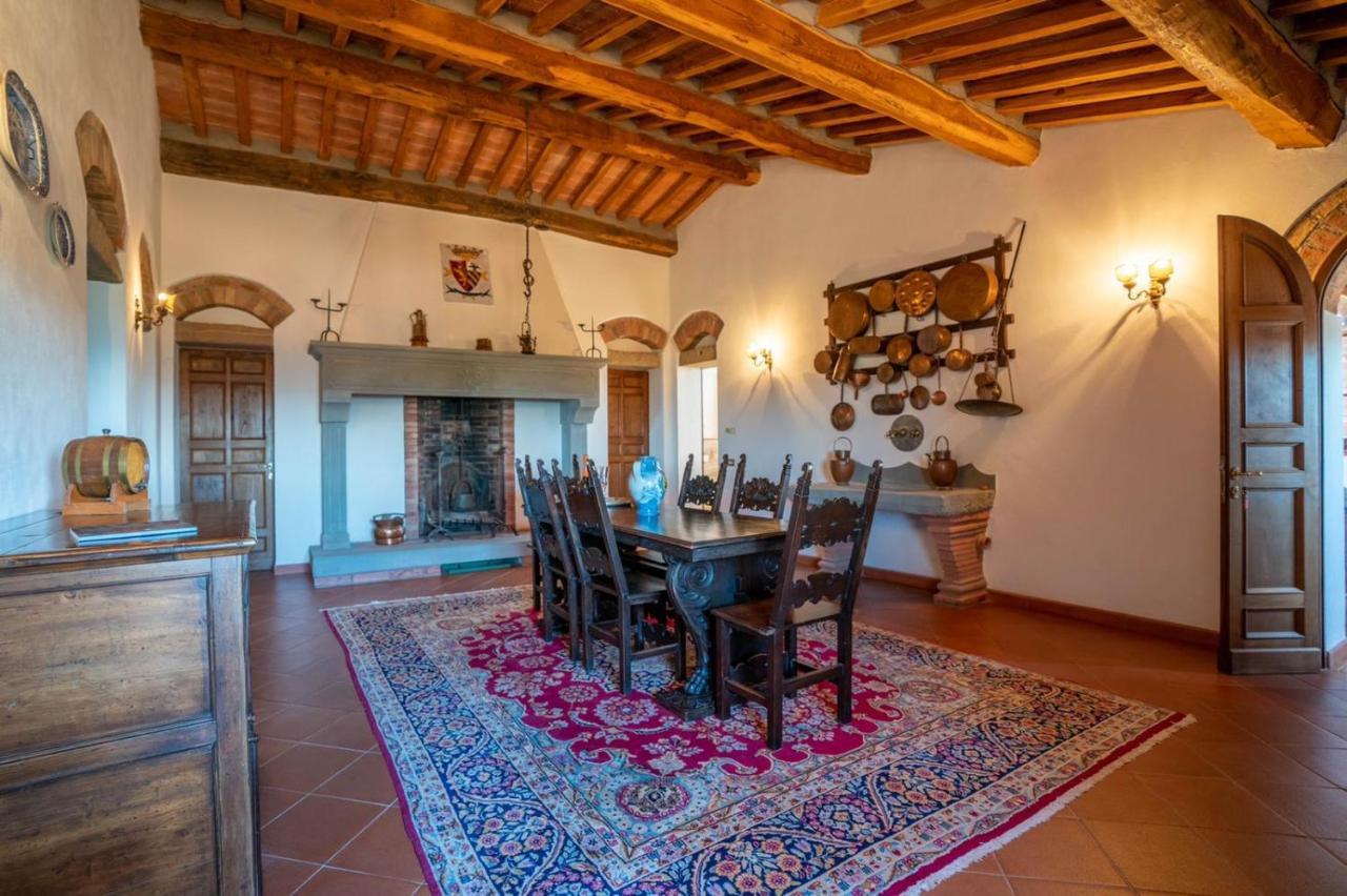 Il Casone Apartment Montisi ภายนอก รูปภาพ