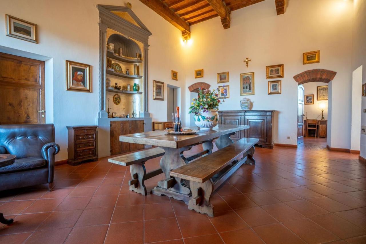 Il Casone Apartment Montisi ภายนอก รูปภาพ