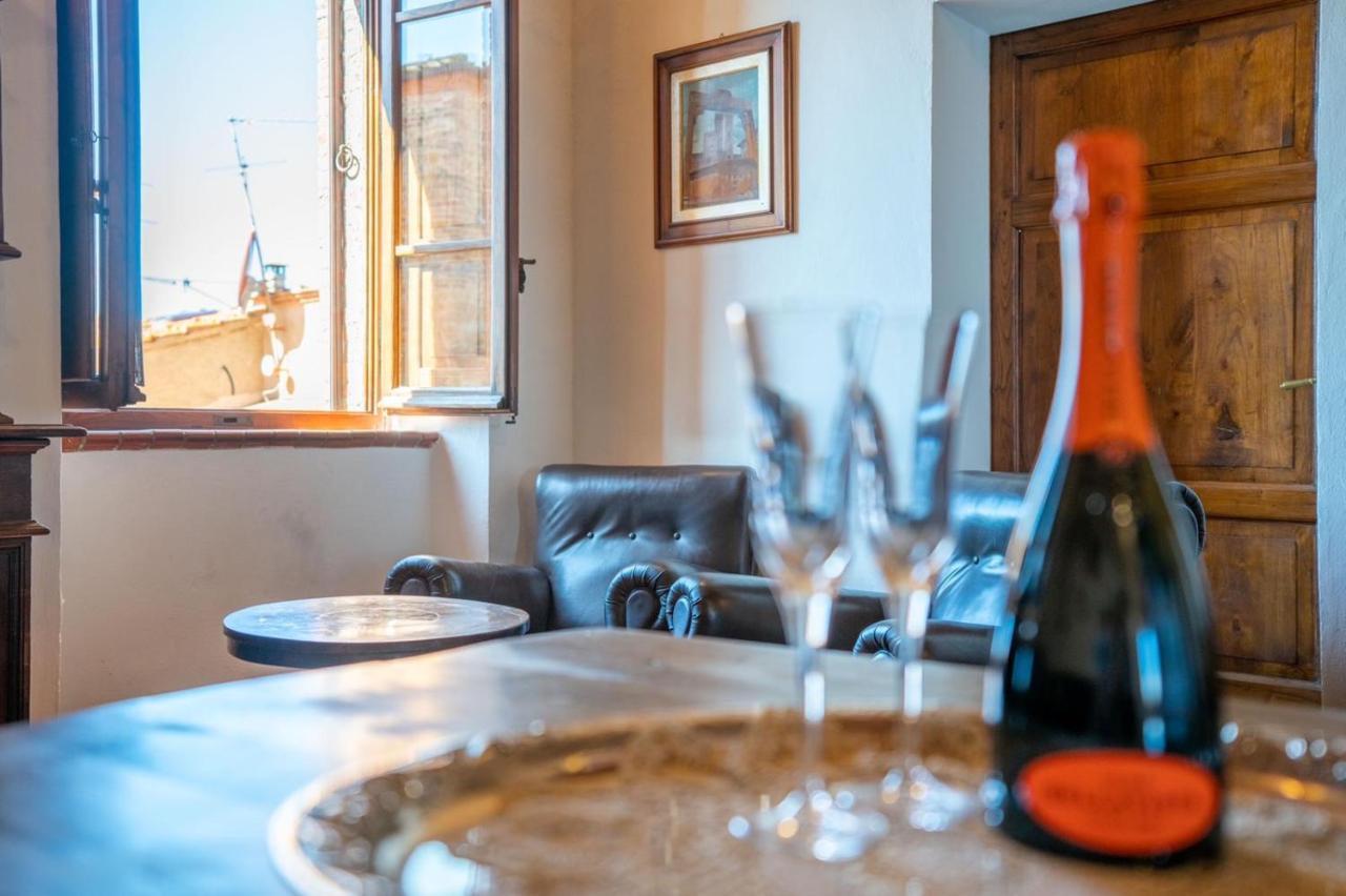 Il Casone Apartment Montisi ภายนอก รูปภาพ