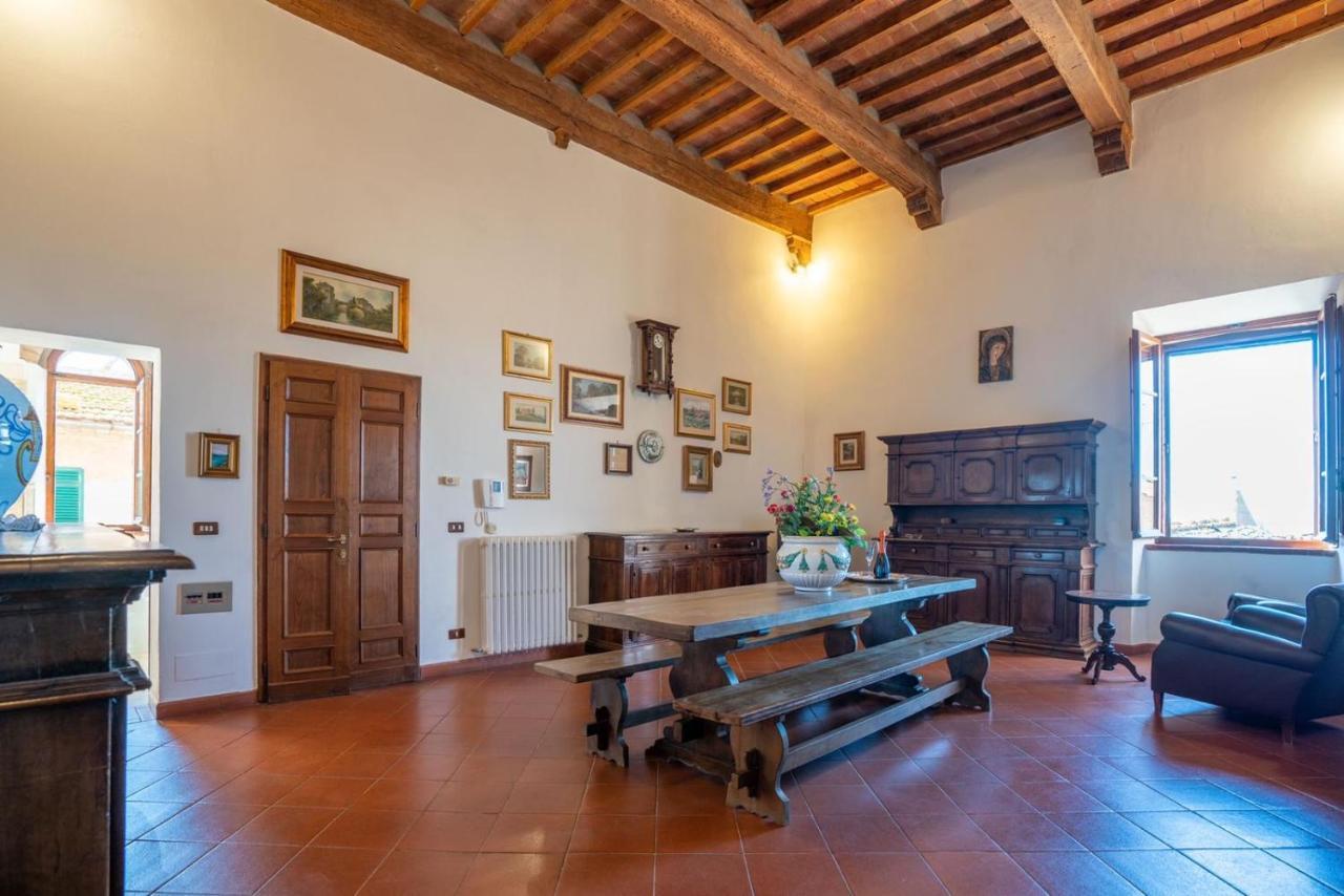 Il Casone Apartment Montisi ภายนอก รูปภาพ