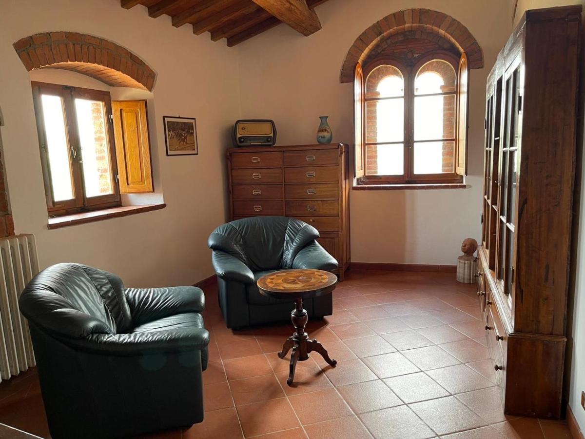 Il Casone Apartment Montisi ภายนอก รูปภาพ
